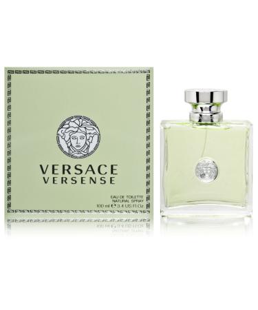 Versace Versense for Women Eau de Toilette Spray 3.4 Ounce 3.4 Fl Oz (Pack of 1)