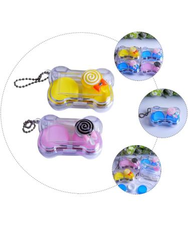 Hapinary Small Cosmetic Containers Set - Cute Organizer for Women | Multi-Functional Plastic Cases for Glasses & Makeup - Buy Online on GoSupps.com