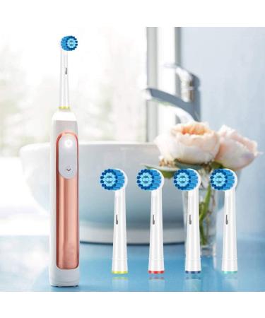 Sulkiwe Sensitive Plug Brushes for Oral-B Electric Toothbrushes | Compatible with Genius Vitality Triclosan & More | 16-Pack (White & Black) - Buy Online on GoSupps.com