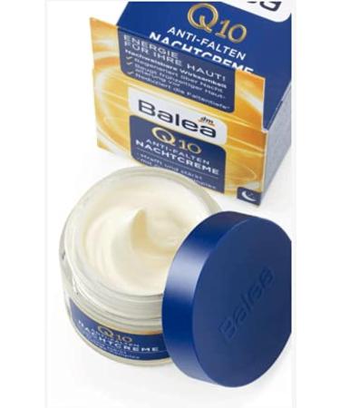Balea Q10 Anti-Wrinkle Night Cream - 50 ml | Best Anti-Falten Nachtcreme for Youthful Skin | International Shipping Available - Buy Online on GoSupps.com
