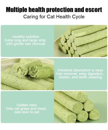 Chew Sticks for Cats Cat Teeth Cleaning Cat Grass Stick Dental Care Dental Care Snacks - Hairball Control Calm Cat Anxiety and Stress Aggressive Chewers Cat Dental Toy Natural Oral Health Support - Buy Online on GoSupps.com