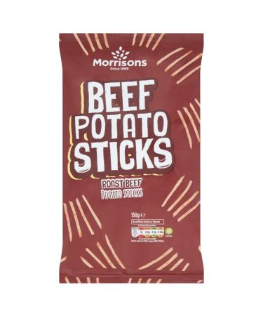 Morrisons Beef Flavour Potato Sticks 150 g x 14