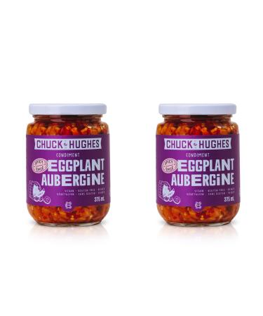 CHUCK HUGHES SPICY EGGPLANT - PACK OF 2 / VEGAN/GLUTEN FREE