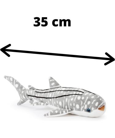 Zappi Co Plush Children's Stuffed Toy - Safari Animals Collection, Whale Shark (29cm) - Buy Online on GoSupps.com