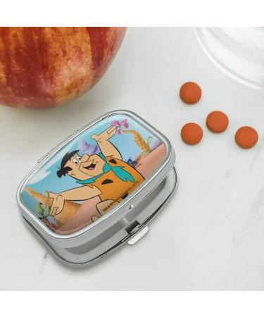 Flintstones Fred Character Rectangle Pill Case | Unique Trinket Gift Box for Collectors - Buy Online on GoSupps.com