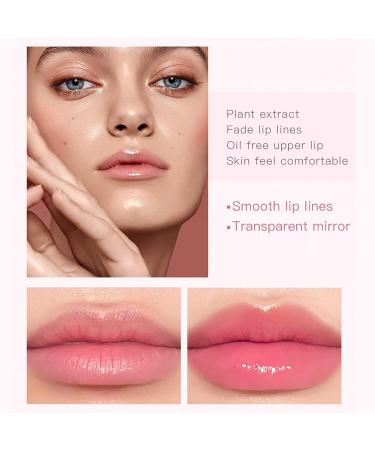 Hydrating Lip Glow Oil | Plumping Jelly Lip Oil | Long Lasting Nourishing Gloss | Organic Fruit Flavored Lip Care for Women - Buy Online on GoSupps.com