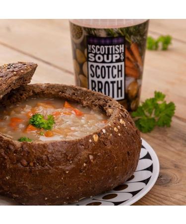 The Scottish Soup Company - Scotch Broth Chilled Soup - 600g Tub x 6 - Buy Online on GoSupps.com