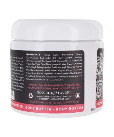 Soothing Touch Rose Petal Body Butter 13 oz - Luxurious Hydration for Soft Skin - Buy Online on GoSupps.com