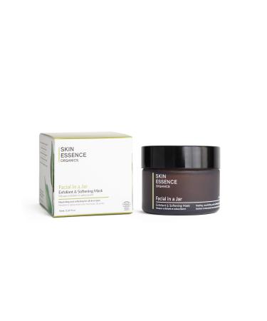 Skin Essence Organics Facial in a Jar - Exfoliant & Softening Mask - 50ml