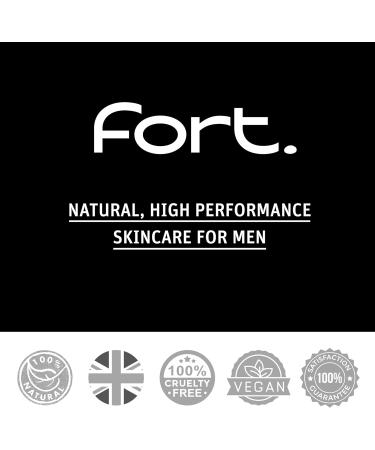 Fort Skincare - Silicone Exfoliator - Cleanse & Exfoliate Your Skin with Ease - Gentle Brush with Suction Handle - Body Scrubber for Men - Made from Soft Silicone - Ideal for Travelling - Buy Online on GoSupps.com