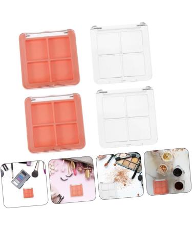 DOITOOL 12 Pcs 4 Eye Shadow Box Highlighters Eyeshadow Makeup Powder Storage Empty Makeup Case Replace Blush - Buy Online on GoSupps.com