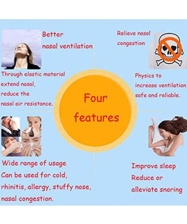 300 Ct Anti-Snoring Nasal Strips 66x19mm - Breathe Easy - Stop Snoring - Buy Online on GoSupps.com