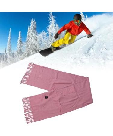 DAUZ Heated Scarf - USB Heated Scarf with Zipper 3 Temperature Settings for Winter - Stylish Purple Design - Buy Online on GoSupps.com