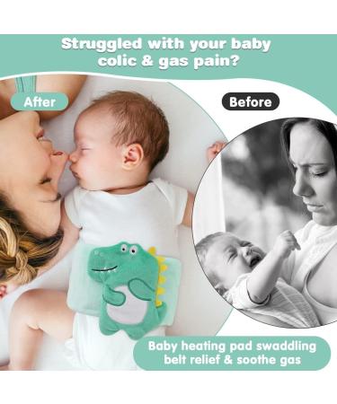 Hilph Colic and Gas Relief Baby Heating Pad - Soothing Warmth for Newborns & Infants 0-3 Years - Green - Buy Online on GoSupps.com