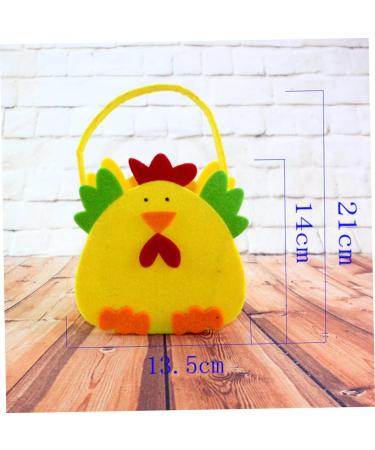 STOBAZA Animal Carrying Bucket 2pcs Candy Bags Hamper Easter Plushies Candies Easter Egg Toss Easter Candy Bag Bag Animal - Buy Online on GoSupps.com