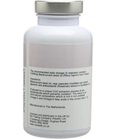 Epigenar Blackcurrant Seed Oil Extract Vegetable Capsules - Pack of 120 - Buy Online on GoSupps.com