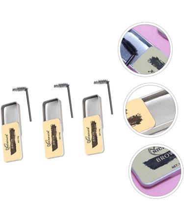 Healeved 3 Sets Soap Setting Gel Brow Wax Gel Makeup Balm Cream Gel Brow Eyebrowhack - Buy Online on GoSupps.com