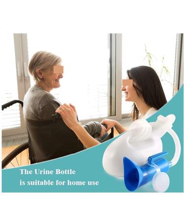 Male Urinal Bottle Camping Toilet Urine Bottle Urine Bottles for Men Women Urinal Pee Bottle Universal Portable 2000 ML with Female Adapter for Camping Car Travel - Buy Online on GoSupps.com