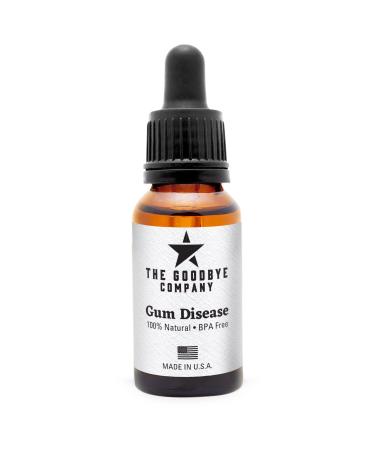 The Goodbye Company Gum Disease Treatment - Organic Home Remedy for Oral Gum Disease 100 Pure Neem and Clove Essential Oils for Oral Care Effective and Natural Gingivitis Treatment (60 mL) 2 Fl Oz (Pack of 1)