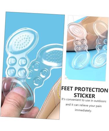 FRCOLOR 12 Pairs Anti-Drop Gel Heel Cushions | Premium Comfort & Stability for All Shoes - Buy Online on GoSupps.com