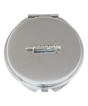 Syringe Compact Mirror Handbag Gift With Free Engraving 517