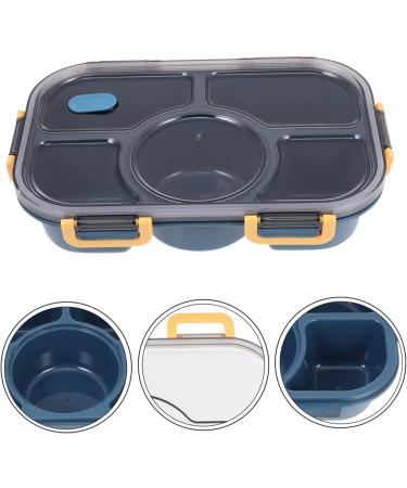 HOLIDYOYO Box Lunch Box Lunch Container Bento Tray Outdoor To Go Cont Student Food Household Pp 8Y4LZ9HMZ3013254NNCONVBL Navy 28.5X19X6.5CM - Buy Online on GoSupps.com