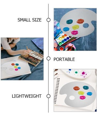 Acrylic Makeup Palette - Minkissy Cosmetic Palette with Spatula | Mixing Tray for Foundations & Watercolors - International Shipping Available - Buy Online on GoSupps.com