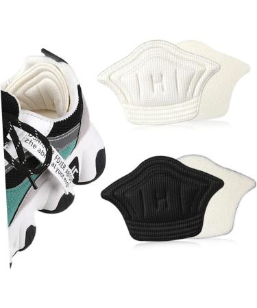 FOMIYES 2 Pairs Shoe Bottom Protector Heel Pads - Men & Women Stickers for Boots & Sneakers Thicken Black 11.5x8cm - International Shipping Available - Buy Online on GoSupps.com