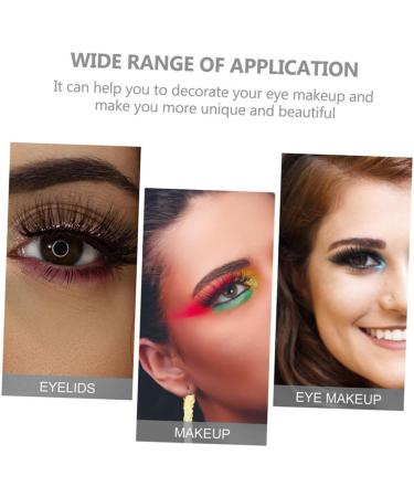 Housoutil 8 Pairs Glitter Eyeliner Stickers Eye Makeup Sticker Eyeliner Decal Strips Cosmetic Applique Strip 1 count (Pack of 1) As Shown - Buy Online on GoSupps.com