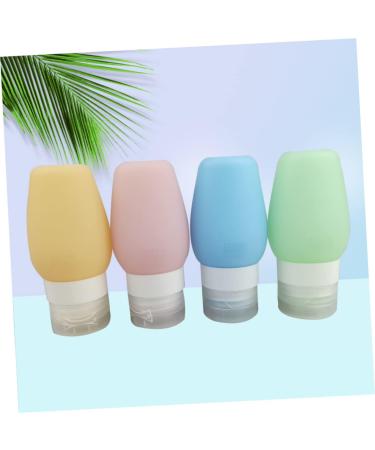 Ipetboom Set Refillable Travel Bottle Silicone Travel Containers Silicone Tubes Shampoo Travel Container Shampoo Tubes Toiletry Travel Containers Salad Bowl with Lid Green Suit Lotion Soap 10.00X6.60X6.00CM As Shown - Buy Online on GoSupps.com