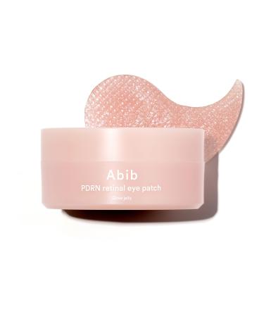 Abib Patchs Oculaires R tiniens Pdrn Glow Jelly Cor ens Pour Les Yeux Gonfl s Et Les Cernes Antirides Collag ne Caf ine Niacinamide 60 Patchs.