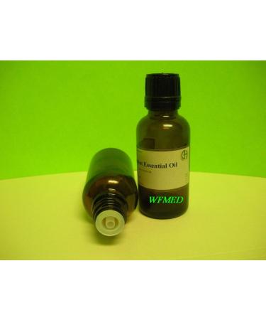 Camphor Essential Oil 1 fl oz (30 ml) Glass Bottle w/Euro Dropper 100% Pure Essential Oil GreenHealth
