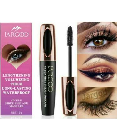 Jargod 4D Silk Fiber Lash Mascara - Waterproof, Smudge-proof, Long Lasting - Buy Online on GoSupps.com