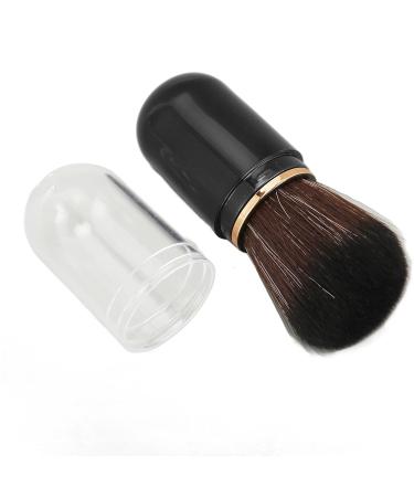 Zetiling Thickened Die Cast Makeup Brush Set - Ergonomic Handle Soft Bristles Black Capsule Shape Cheek & Face Cosmetic Tool with Storage Case - Versatile Application - Buy Online on GoSupps.com