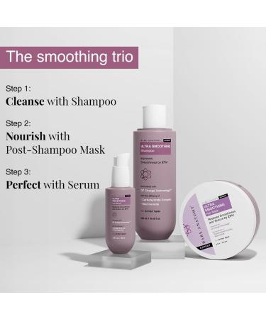Bare Anatomy Ultra Smoothing Hair Shampoo - Restore Smoothness & Texture | Paraben & Sulfate Free | For Dry & Frizzy Hair | 250ml - Buy Online on GoSupps.com