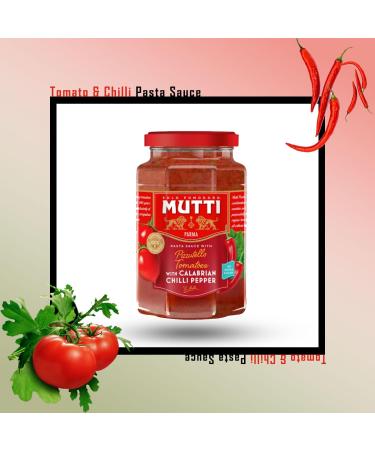 Mutti Pasta Sauce Pick N Mix - Choose From 4+ Flavours | Tomato-Basil Tomato-Parmesan Tomato-Chilli Tomato-Grilled Vegetables Flavors - Authentic Taste of Italy| 2 Pack (400g each) - Buy Online on GoSupps.com
