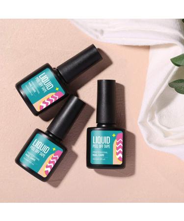 Kybbe Liquid Peel Off Tape Cuticle Protection Peel Off Nail Polish Barrier Liquid Nail Tape - Buy Online on GoSupps.com