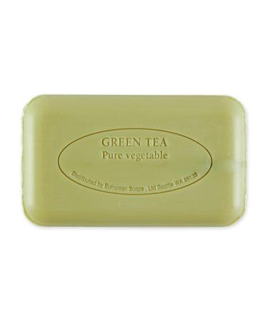 Pre de Provence Artisanal Green Tea Soap Bar - 5.3 oz | Organic Shea Butter, Quad Milled French Skincare for Moisturizing Lather - Buy Online on GoSupps.com
