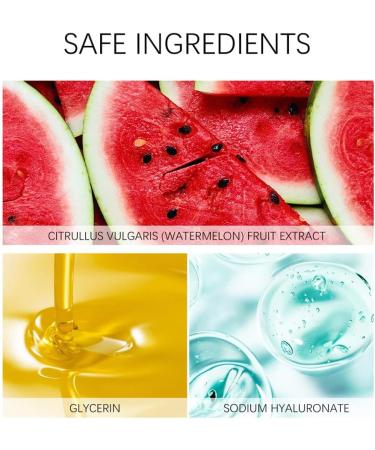 Watermelon Niacinamide Hydrating Serum Glow Niacinamide Serum Moisturising & Brightening Serum Foundation Makeup Base Watermelon Serum to Deep hydration - Buy Online on GoSupps.com