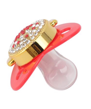 Newborn Pacifier Curved Design Ergonomic Soft Safe PP Pacifier for Baby Playing 6-18 Months
