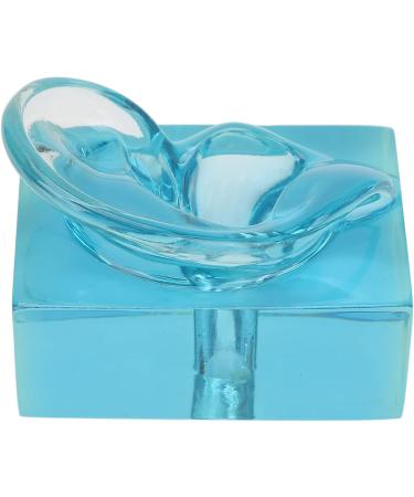 Acrylic Blue Transparent Right Ear Display Model - Waterproof Fake Ear for Sound Aids - Buy Online on GoSupps.com