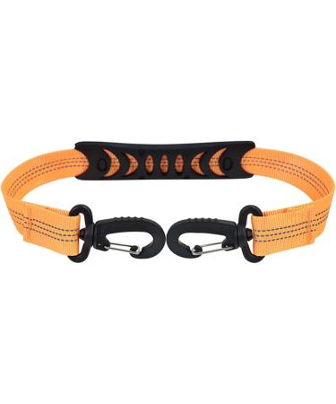 Buy Virtcooy Ski Carrier Belt | Easy Roller Schooler Line | Support Ski Clock Strips for Adults & Youth | Winter Snow Equipment Accessories in Orange - Buy Online on GoSupps.com