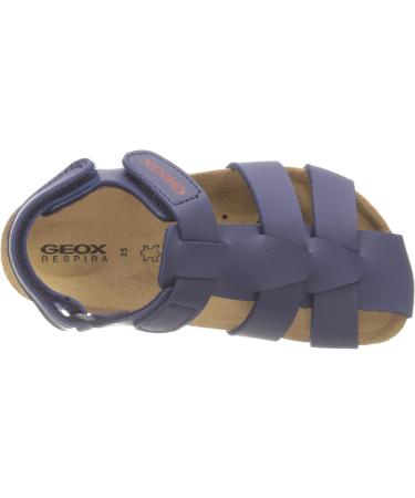 Geox Boy's B Sandal Chalki in Navy Red - Size 9 UK Child - Buy Online on GoSupps.com