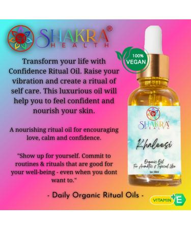 Khaleesi Organic Ritual Oil | Vegan Beauty for Queens | Embrace Femininity & Unlock Strength - Buy Online on GoSupps.com