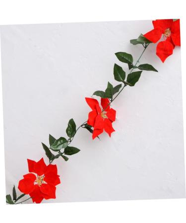 Zerodeko 3pcs String Artificial Flower Garland Decorated Garland Christmas Flower Garland Holiday Garland Office Decorations Christmas Garland Guirnaldas Para Ornament Window Flower Vine As Shownx3pcs mediumx3pcs - Buy Online on GoSupps.com