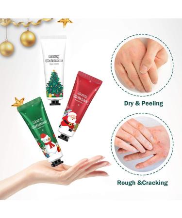 Horuili 5 hand creams Christmas gift set for hand cream winter hand cream moisturizing hand cream Christmas hand cream caring moisturizing - Buy Online on GoSupps.com