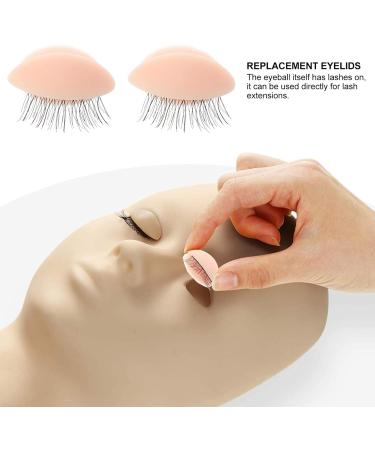 Moule pour Paupi res Amovible 3 Paires Taille Standard Silicone Souple Pratique Maquillage Professionnel Entra nement Extension Cils Peau R aliste Peau Claire - Buy Online on GoSupps.com