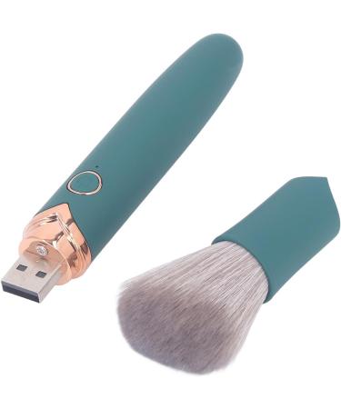 Electric Makeup Brush Soft Bristles Portable 10 Levels Safe Blush Brush for Airbrush (Green) - Buy Online on GoSupps.com