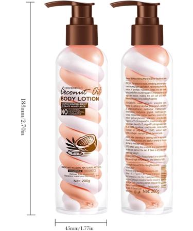 Coconut oil nourishing marshmallow body lotion - Buy Online on GoSupps.com