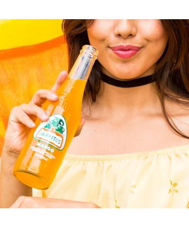 Jarritos Mango Soft Drink 370 ml x 4 bottles - Buy Online on GoSupps.com